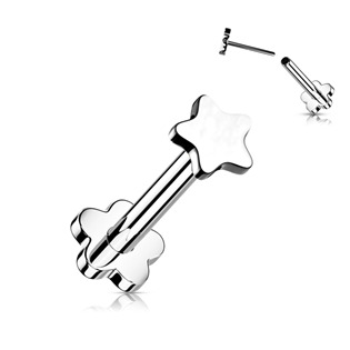 PUSH IN piercing do brady / ucha TITAN 1,2 x 8 mm - TIT1173-1208
