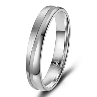 MARRYA® Pánský snubní prsten Titan - velikost 72 - TI-43P-72