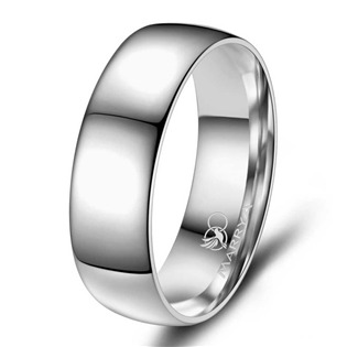MARRYA® Pánský snubní prsten Titan - velikost 56 - TI-06P-56