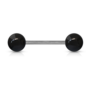 Levně Piercing do jazyka TITAN - TIT1016-K