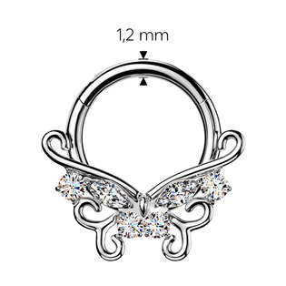 TIT1761-1210 Piercing segment kruh TITAN motýlek