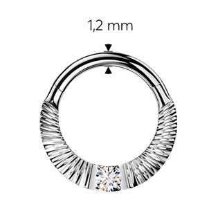 TIT1759-1208 Piercing segment kruh TITAN se zirkonem