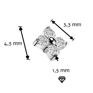 TIT1770 Náhradní ozdobná část TITAN, závit 1,2 mm