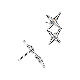 TIT1771 Náhradní ozdobná část k PUSH IN piercingu TITAN