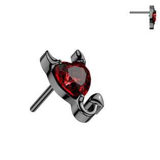 TIT1775 Náhradní ozdobná část k PUSH IN piercingu TITAN