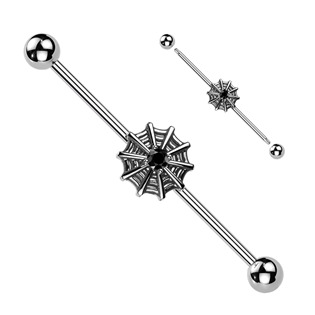 ID01052 Industrial piercing pavučina