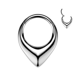 SG148-1210 Ocelový segment kruh - helix / cartilage / tragus piercing