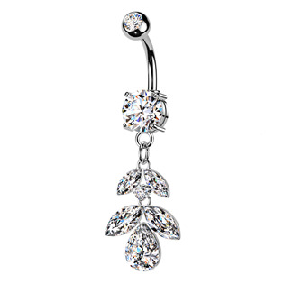 WP0144-G Piercing do pupíku