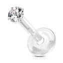 BioFlex piercing do brady, 2 mm zirkon