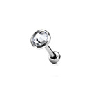 Cartilage piercing do ucha, čirý kámen 4 mm