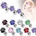 Cartilage piercing do ucha, zirkon 5 mm