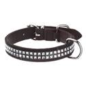 Černý psí obojek s krystaly Crystals from Swarovski®