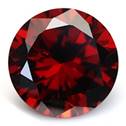 CZ Kubický zirkon - Garnet, pr. 2.00 mm