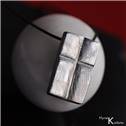 Damasteel přívěsek - Křížek