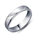 Dámský stříbrný prsten šíře 3 mm, vel. 52