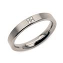 Dámský titanový prsten BOCCIA® s diamanty 0120-01