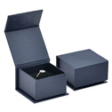 Dárková krabička na prsten modrá