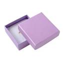 Dárková krabička na soupravu šperků - perleťově fialová