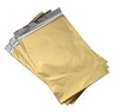 Dárkový sáček zlatý matný 120 x 150 mm
