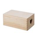 Dřevěný box s víkem