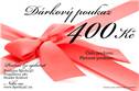 Elektronický dárkový poukaz 400,- Kč