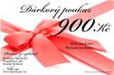Elektronický dárkový poukaz 900,- Kč