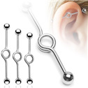 Industrial piercing 1,6 x 38 mm