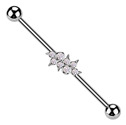 Industrial piercing se zirkony