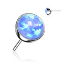 Kamínek opál k PUSH IN piercingu TITAN