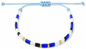 Korálkový náramek Blue