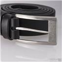 Kožený opasek - kovaná nerezová spona - Partner Gird 3X barva černá