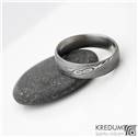 KS1001 Pánský snubní prsten Damasteel Prima