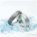 KS1024 Snubní prsteny Damasteel Prima - pár