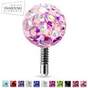 Kulička s krystaly Swarovski® 4 mm