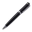 Kuličkové pero černé, černá náplň