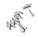 Labreta / cartilage piercing 1,2 x 8 mm