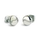 Lesklé náušnice z titanu 05028-01
