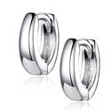 Malé stříbrné náušnice kroužky