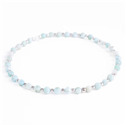 Minerální náramek přírodní Larimar a stříbro AG925