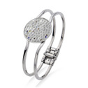 Náramek s krystaly Crystals from Swarovski® CRYSTAL AB