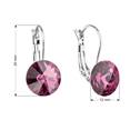 Náušnice bižuterie s Crystals from Swarovski®, AMETHYST