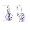 Náušnice bižuterie s Crystals from Swarovski® VIOLET