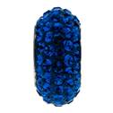 Navlékací přívěšek korálek s krystaly Swarovski®, CAPRI BLUE