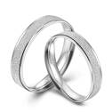 NB102 Stříbrné snubní prsteny - pár