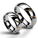 NSS3001 Pánský snubní prsten ocel