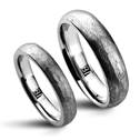 NWF1010 Wolframové snubní prsteny - pár