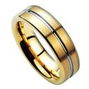 NWF1053 Dámský snubní prsten zlacený