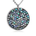 Ocelový náhrdelník s krystaly Crystals from Swarovski®, PARADISE SHINE