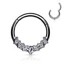 Ocelový piercing do nosu - tragus / helix / septum