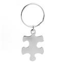 Ocelový přívěsek na klíče - puzzle